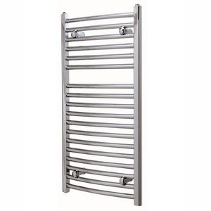 Handdoekradiator LISA CHROOM 1160x500mm 4x1/2" aansl. 362W