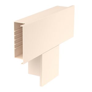 T-stuk 400x170x80 polyvinylchlorid creme wit 9001 VVE=2