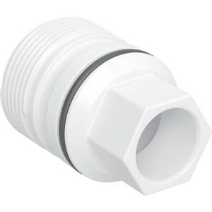 Aansluiting urinoir spoelverdeler voor pantserslang