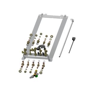 Montageframe voor combi uitvoering (incl. leidingset)