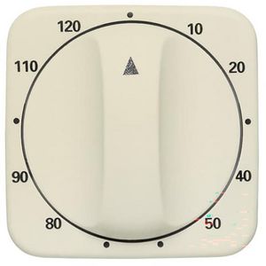 Centraalplaat + greep voor 1071U 120min SI creme (1771-212-103)