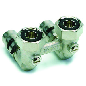 H-Onderblok 1/2x3/4" tweepijp haaks Sarfitskin VVE=10