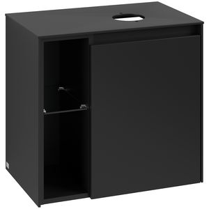 Wastafelonderkast Collaro 600x548x380mm Volcano Black C151B0VL