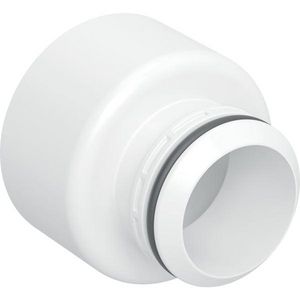 Aansluiting urinoir spoelverdeler voor gestoken verbinding