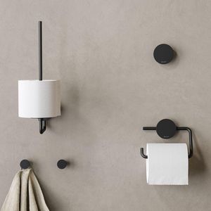 Reserveclosetrolhouder v. 2 closetrollen Black OPAL