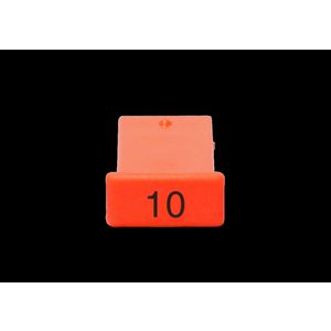 Insteek effenaar/demper 10,0 dB lange uitvoering VVE=10