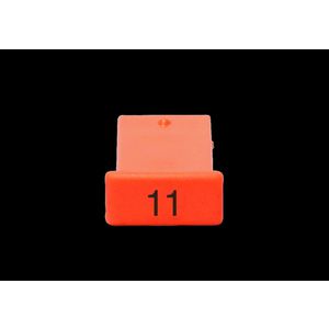 Insteek effenaar/demper 11,0 dB lange uitvoering VVE=10