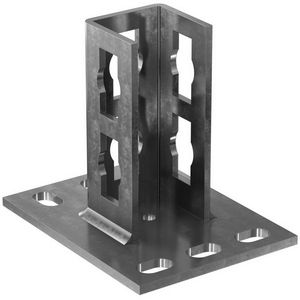 Zadelflens PSF 41 rvs A4 VVE=10