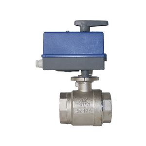 Motorkogelkraan 2-Weg 230Vac 2 1/2"BIN