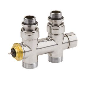 Therm. design H-onderblok recht M30 RVS 1/2"x3/4EC hoh 50