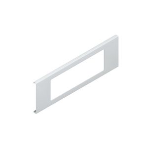 Afdekplaat HKLD03/110.1 steengrijs pvc RAL7030