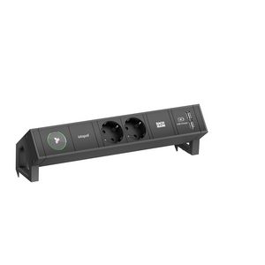 Desk 2 iotspot 2x 230V RA + 2x USB chrgr 0,2m GST o.g.