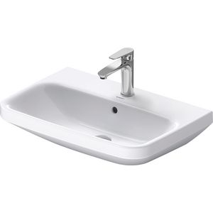 DURASTYLE #231965 wastafel 650mm wit met kraangat met overloop