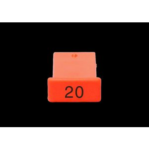 Insteek effenaar/demper 20,0 dB lange uitvoering VVE=10