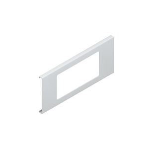Afdekplaat HKLD02/110.1 steengrijs pvc RAL7030