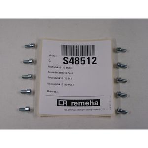 Set a 10st. Inbusbout M5x10 Q45-65-85-115/QPro45-65-90