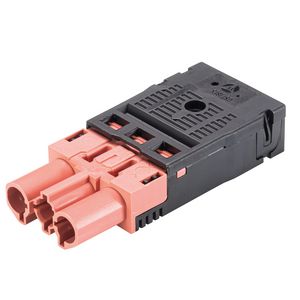 Kabelsteker GST18I3 male zalmrood veerklem VVE=50