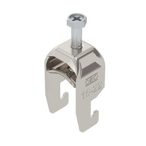 Beugelklem 2056 16-22mm rvs A4 1.4571 blank VVE=100