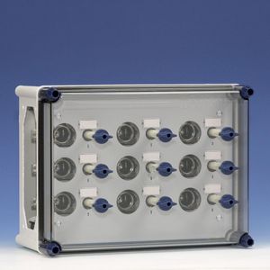 Lichtgroepenkast 9xDII met RSD 25 incl. rails