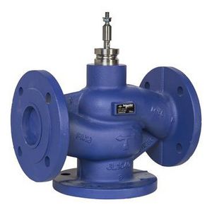 V321 Globe Valve 3-Way PN16 Flanged DN100 Kvs 160 Cast Iron