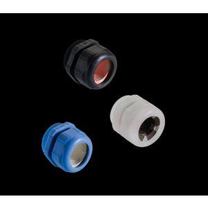 Wartel PVDF M25x1,5 drl 7-10,5mm met knikbescherming 22553YNLZ11