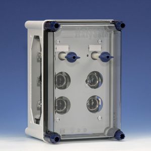Lichtgroepenkast 2x2 DII met RSD 25 incl. rails