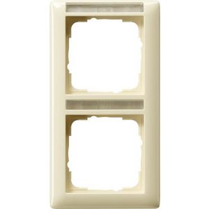 Afdekraam 2-v vert. TK Gira Standard 55 creme wit