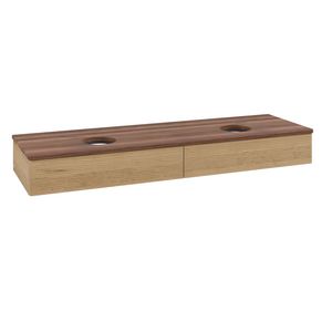 Wastafelonderkast Antao 1600x190x500mm Honey Oak L17112HN