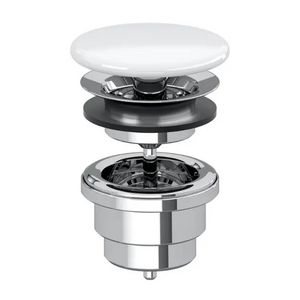 Niet-afsluitbaar ventiel Stone White CP