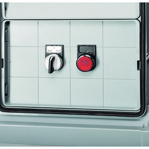 Blinde frontplaat 18 modulen Plexo