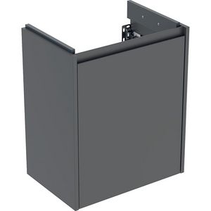 Onderkast voor wastafel 1 deur 50x60.5x33.7cm Breedte wastafel=55cm lava / gelakt zijdemat
