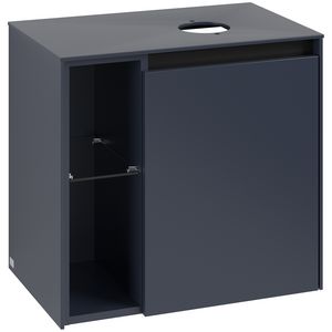 Wastafelonderkast Collaro 600x548x380mm Marine Blue C15100VQ