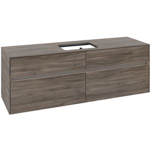 Wastafelonderkast Collaro 1600x548x500mm Sto.Oak C120B0RK