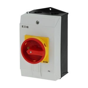 Hoofdschakelaar 3-polig +1MC+1VC 40A Nood-Uit-functie 199923