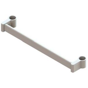 Handdoekhouder chroom L=366mm