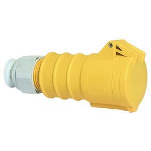 Koppelcontactst. 4h 16A 4P 110V IP44 QC MG Ni