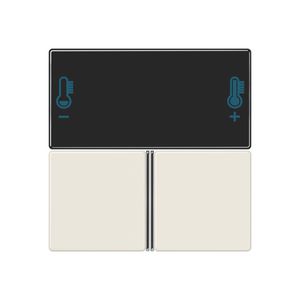 Compact tastafdekking A/AS wit KNX RCD