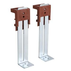 Verlagingsset tbv DIN-rail 107mm (set=2st.)