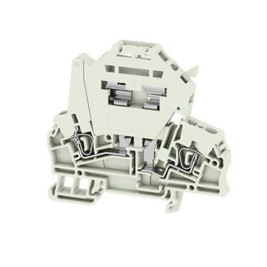 Zekeringsklem grijs 2.5mm² 6.3A 500 V, VVE=50