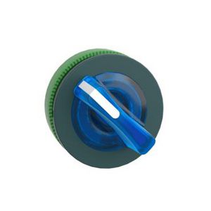 Kop keuzeschakelaar 2 pos Blauw Blijft in stand Verlicht XB5