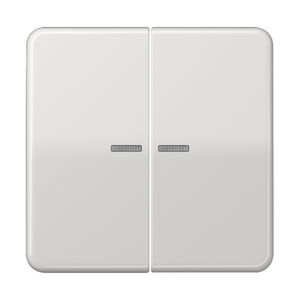 Stuurafdekking CD 2voudig lichtgrijs HOME