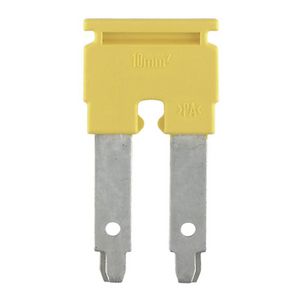 Dwarsverbinder (terminal) Plugged geel 57 A p: 2, VVE=25