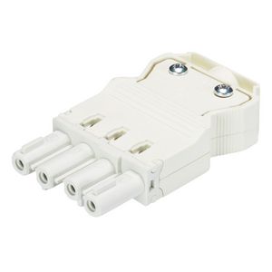 Kabelsteker GST18I4 female wit schroef VVE=50