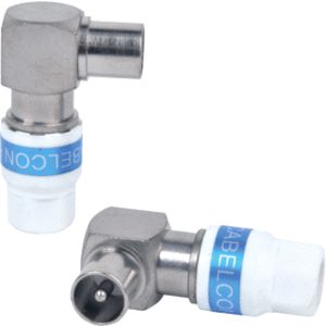 Connector haaks IECmale Tel110/Tel100/C12/Hd9 schroef VVE=25