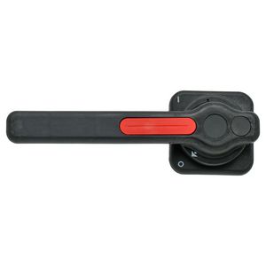 Bedieningshendel zwart D3-6/7