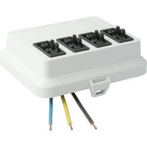 Deksel voor dozen montage AK2-W8 4x3p VVE=10