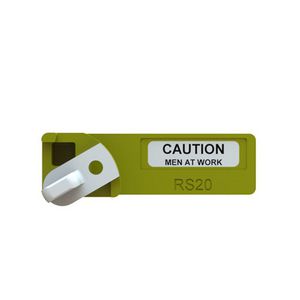 Met hangslot afsluitbare elementen laagspan.BS RS20 VVE=10