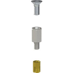 Bevestigingset voor EH3 montageplaten 5mm
