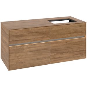 Wastafelonderkast Collaro 1200x548x500mm Oak.Kans C114B0RH