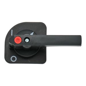 Bedieningshendel zwart D3-3/4